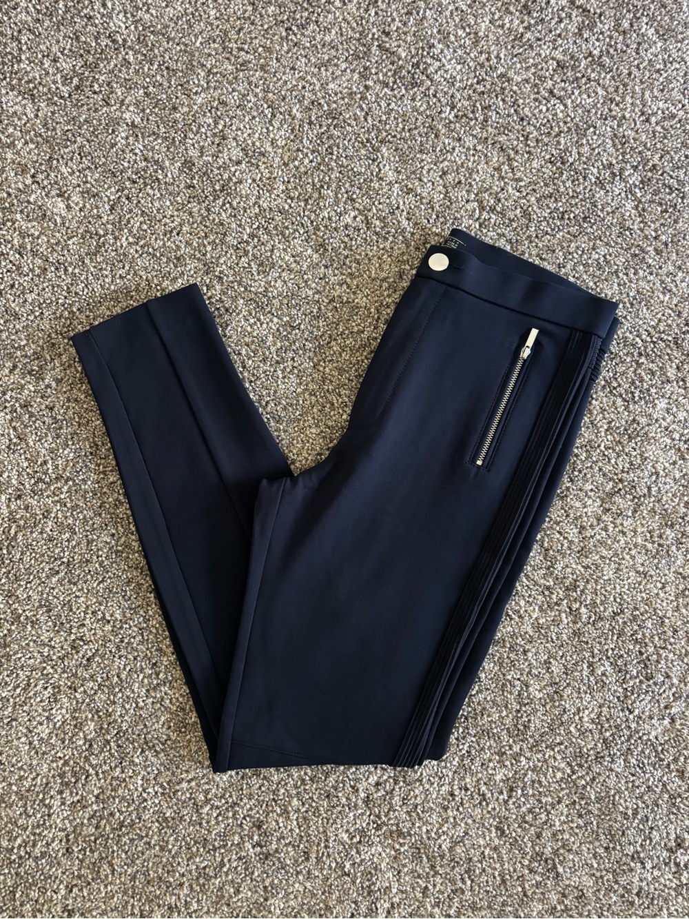 Zara Trafaluc Skinny Motto Trousers Pants